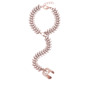 Victoria Rose Gold Bracelet - Leo With Love 
