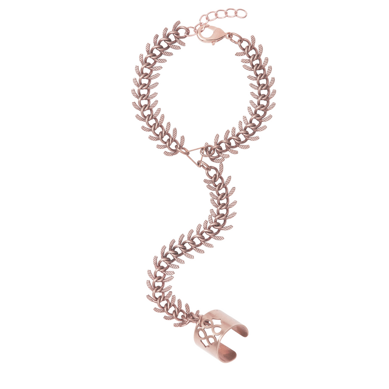 Victoria Rose Gold Bracelet - Leo With Love 