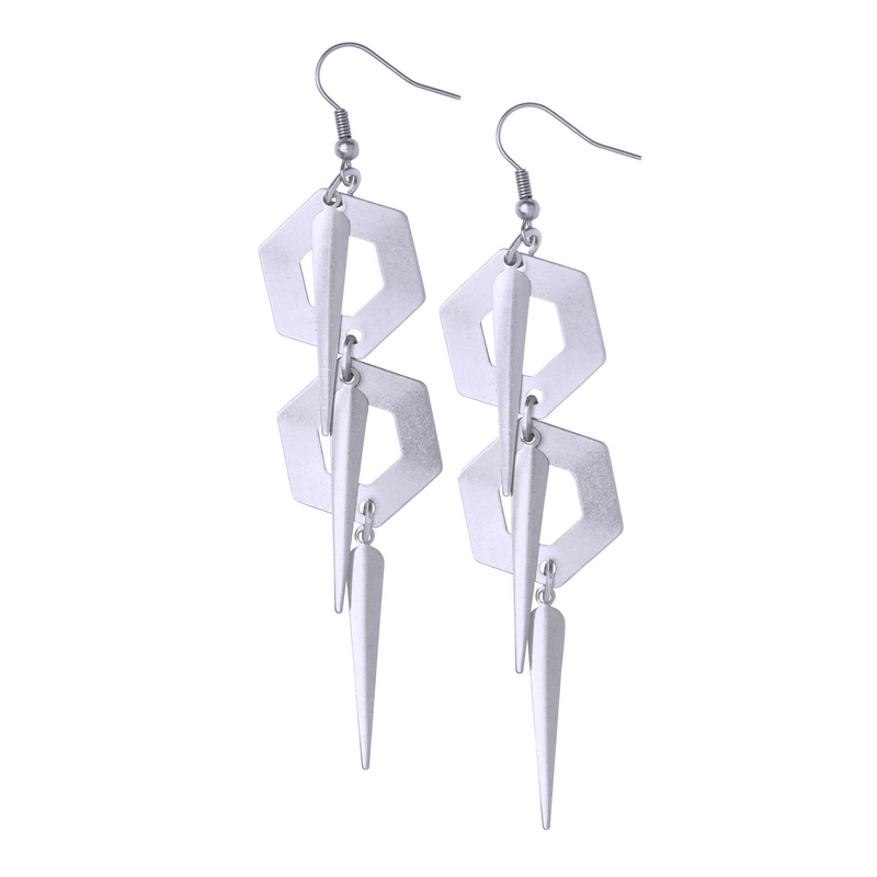 Katrina Silver Earrings - Leo With Love 