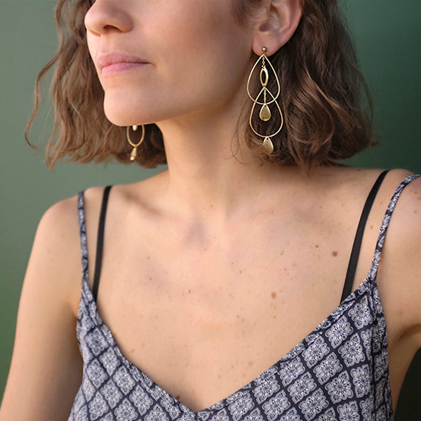 Liba Earrings - Leo With Love 