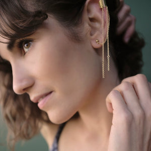 Hannah Earring Cuff - Leo With Love 
