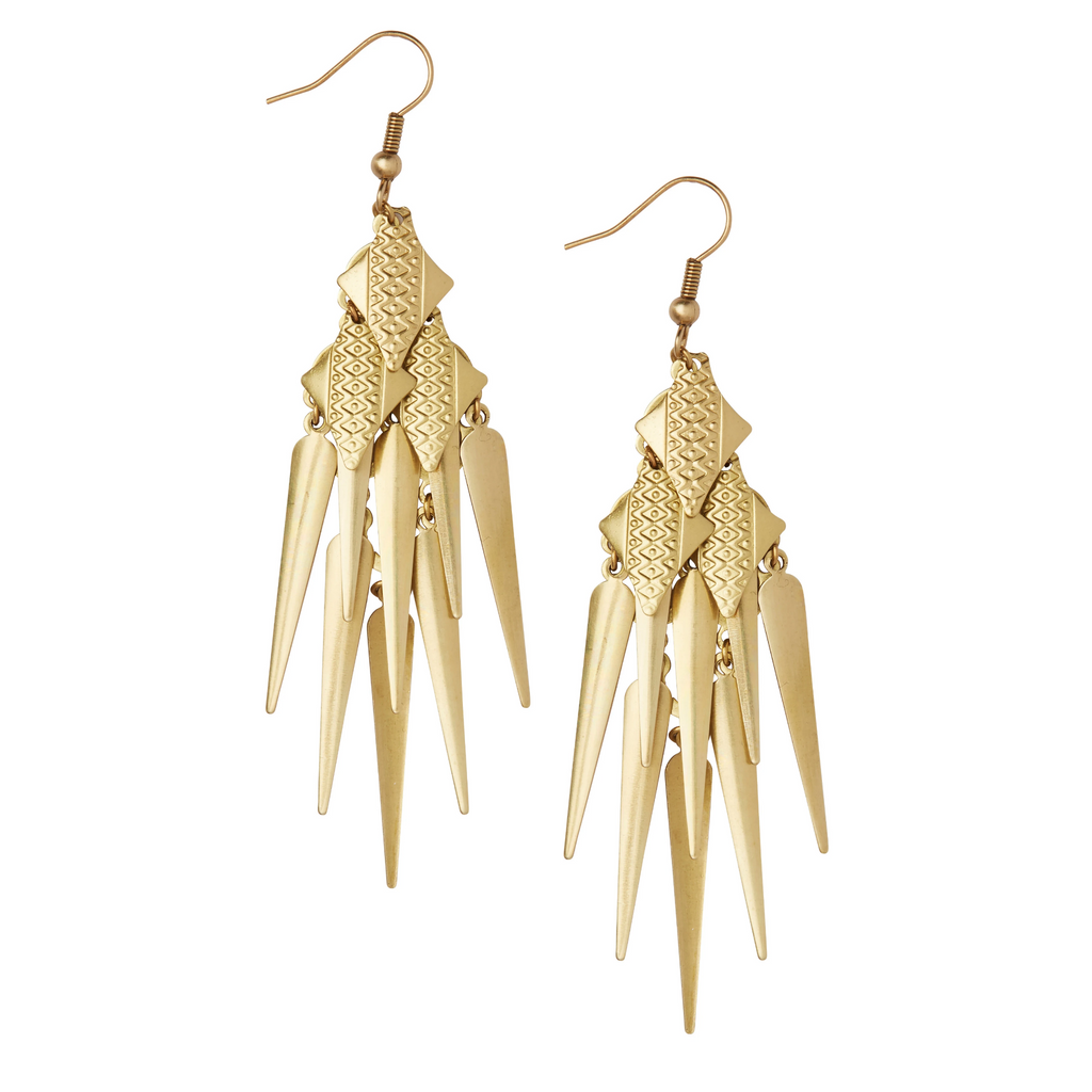 Charan earrings - Leo With Love 