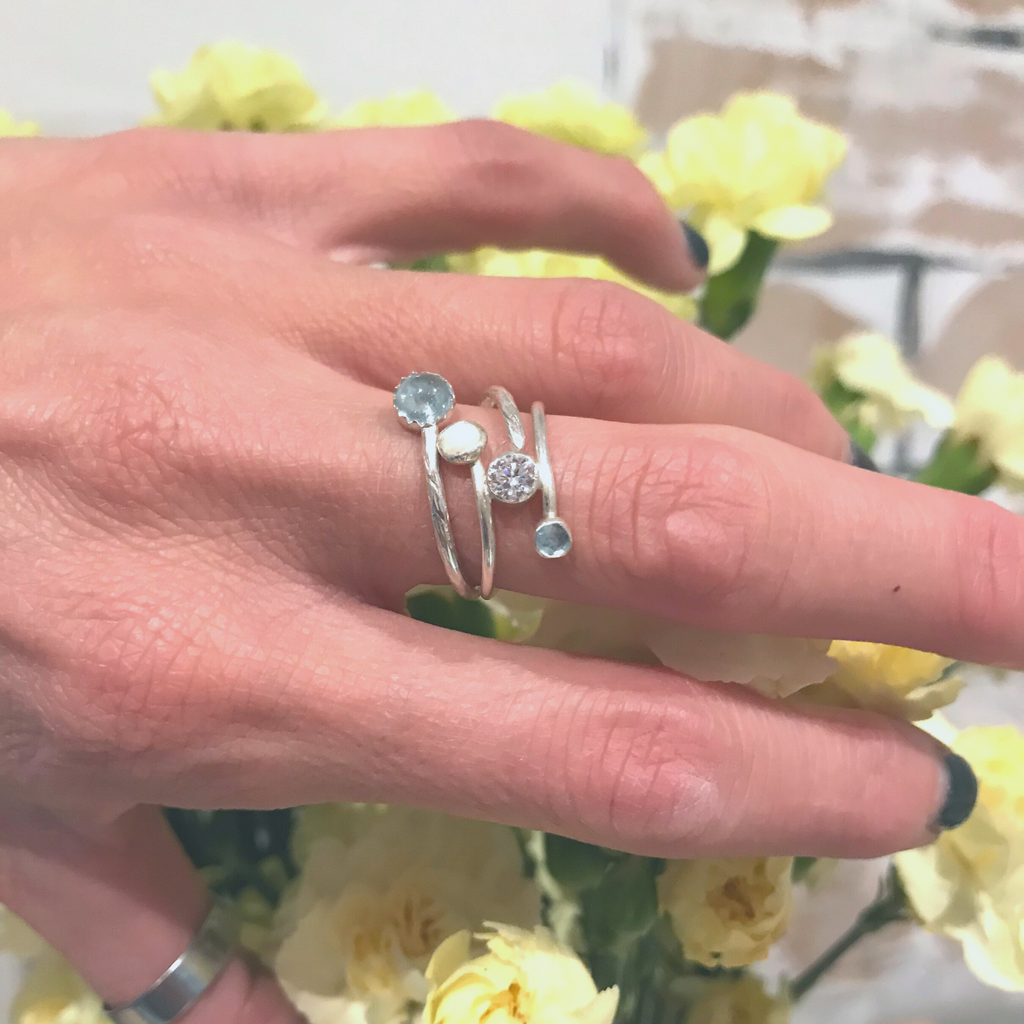 Blue Ring Set - Leo With Love 